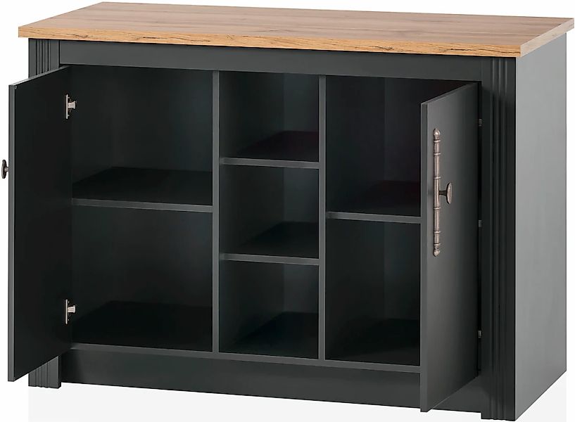 KOCHSTATION Pantryküche »KS-Westminster« Breite 130 cm, ohne E-Geräte günstig online kaufen