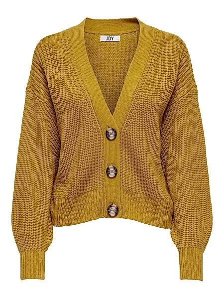 ONLY Kurzer Strickjacke Damen Gelb günstig online kaufen