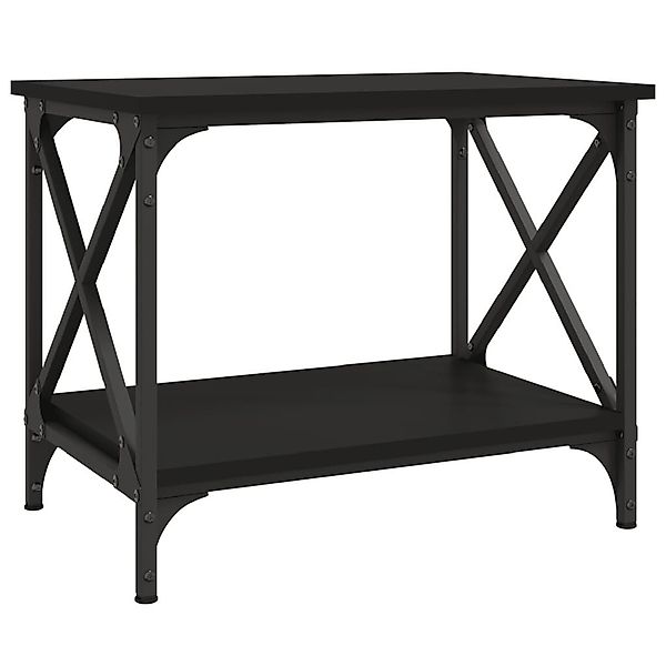 vidaXL Couchtisch Beistelltisch Schwarz 55x38x45 cm günstig online kaufen