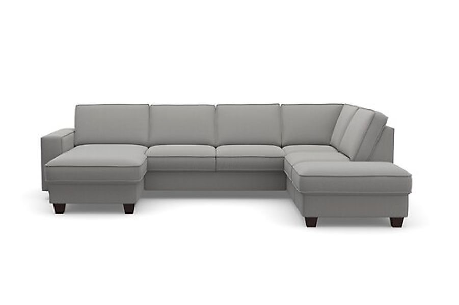 Home affaire Wohnlandschaft »County U-Form« wahlweise Ottomane links oder r günstig online kaufen