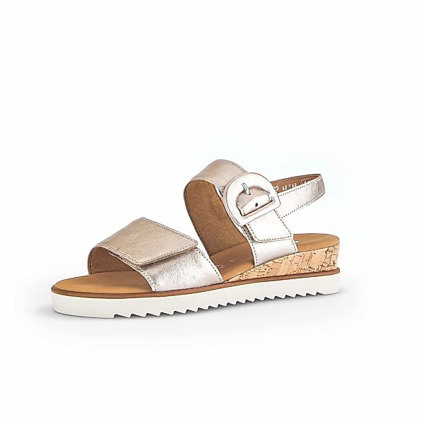 Gabor Plateausandaletten "Plateau Sandale Effektleder" günstig online kaufen