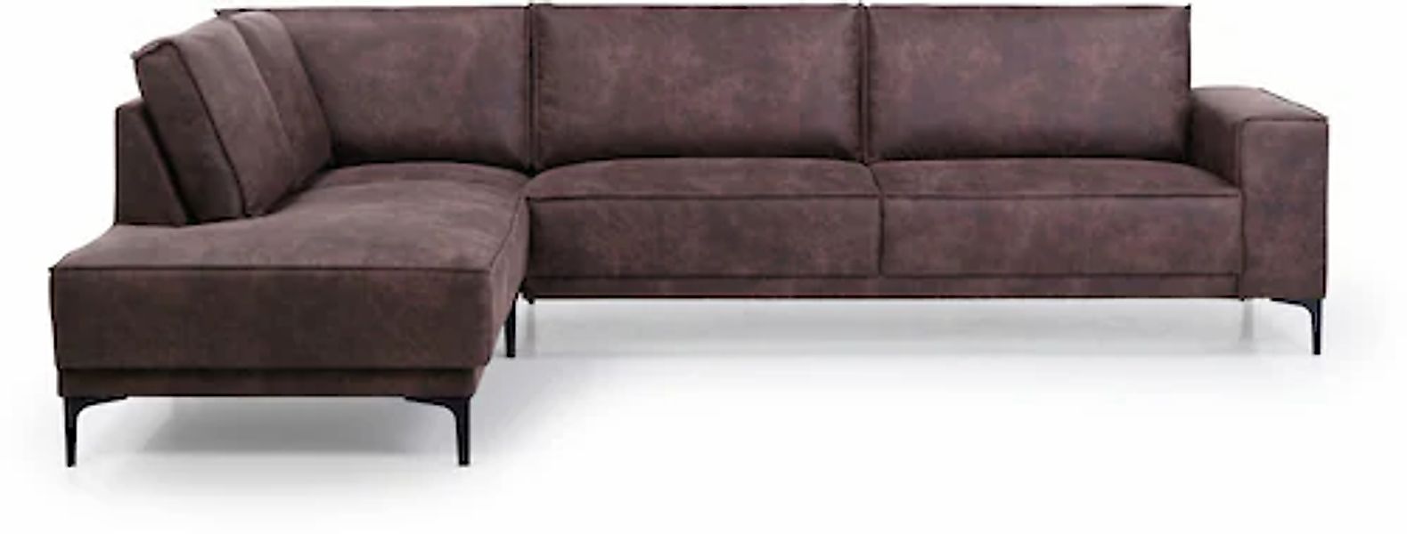 OTTO home Ecksofa »OLAND L-Form, B: 289 cm, Skandi-Design« Struktur, Flachg günstig online kaufen