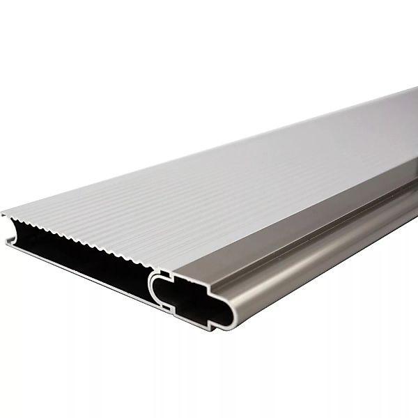 Pura Federprofil aus Aluminium Edelstahloptik 200 cm günstig online kaufen