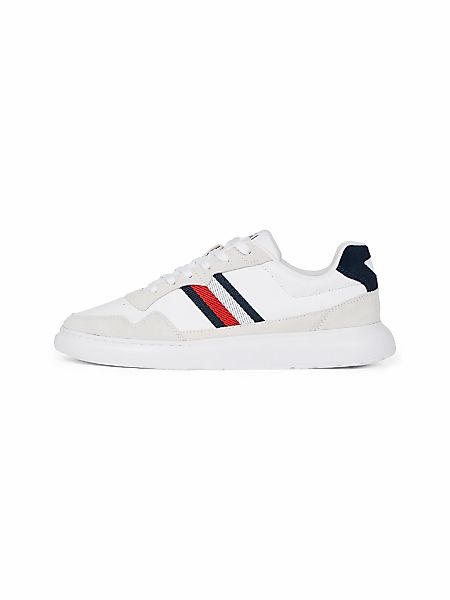 Tommy Hilfiger Sneaker "LIGHT CUPSOLE LTH MIX STRIPES", Freizeitschuh, Halb günstig online kaufen