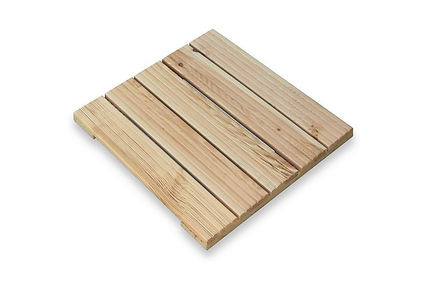 holz4home® Holzfliesen aus Kiefernholz I Terrassenfliese aus Holz Rutschfes günstig online kaufen