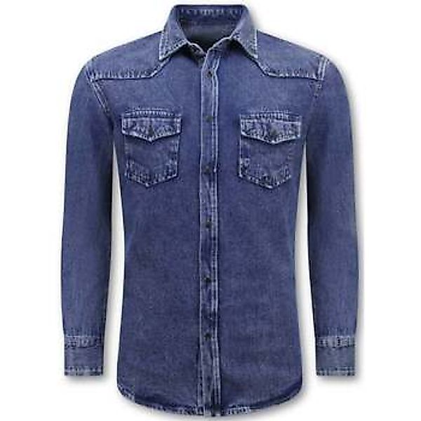 Lf  Hemdbluse Jeansbluse – Jeanshemd – günstig online kaufen