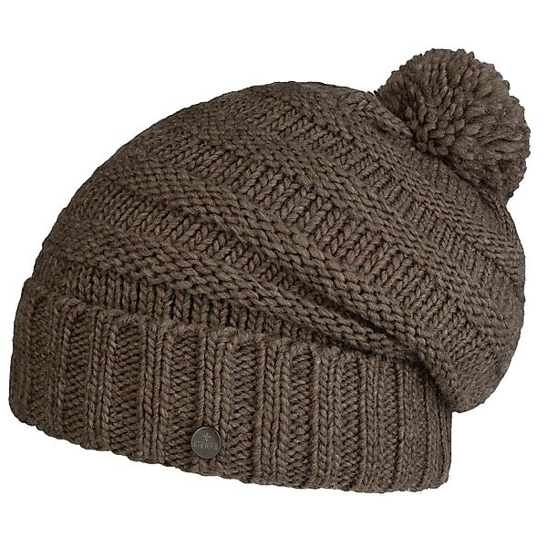 Lierys Bommelmütze (1-St) Beanie mit Umschlag, günstig online kaufen