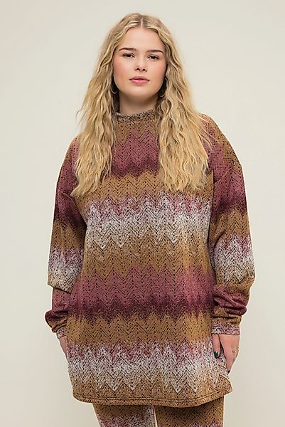 Studio Untold Sweatshirt Longsleeve oversized Glitter günstig online kaufen