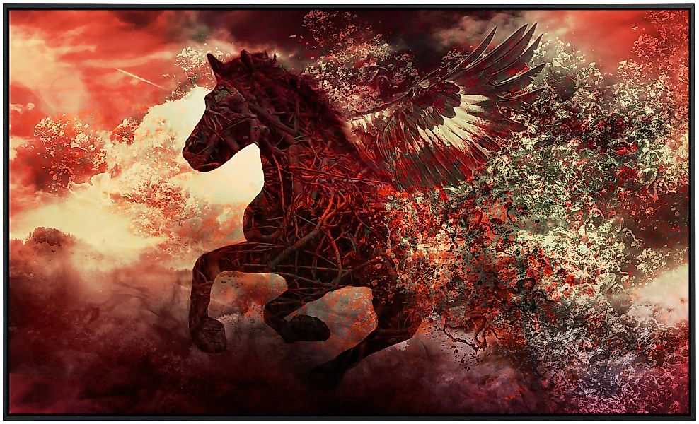 Papermoon Infrarotheizung »Apokalypse Fantasiepferd«, sehr angenehme Strahl günstig online kaufen