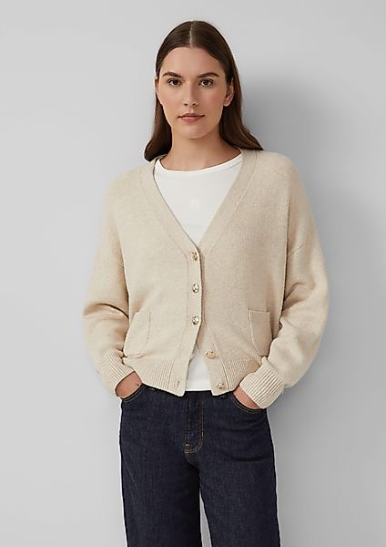 s.Oliver Strickjacke Oversized Strickjacke mit dekorativen günstig online kaufen