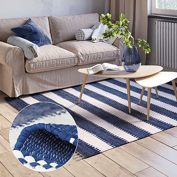 Myflair Möbel & Accessoires Teppich "Karim" rechteckig 10 mm Höhe Handweb T günstig online kaufen