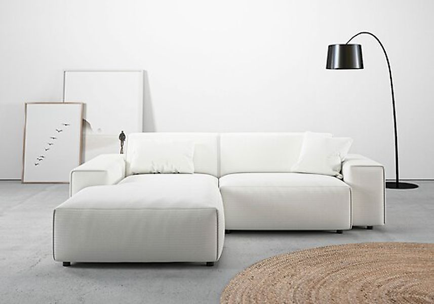 Home affaire Ecksofa »Glimminge L-Form auch in Breitcord, Feincord + Easy c günstig online kaufen