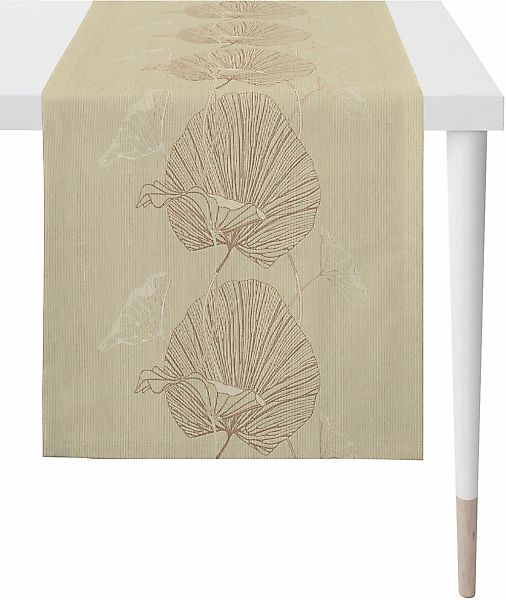 APELT Tischläufer "Nora - Herbstzeit, Jacquard, Herbstdeko, Herbst" Flecksc günstig online kaufen