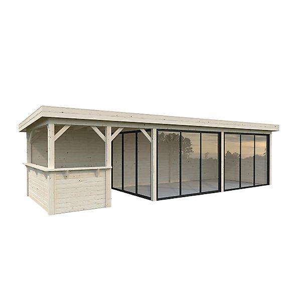 Palmako Pavillon Lenna Set 419 Slide Transparent 876 cm x 300 cm FSC® günstig online kaufen