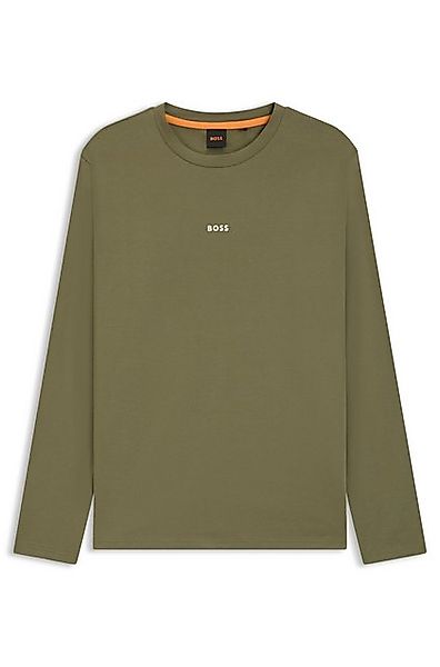 BOSS ORANGE Langarmshirt TChark mit Rundhalsausschnitt günstig online kaufen
