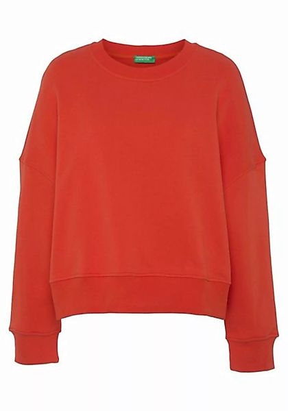 United Colors of Benetton Sweatshirt mit Rundhalsausschnitt günstig online kaufen