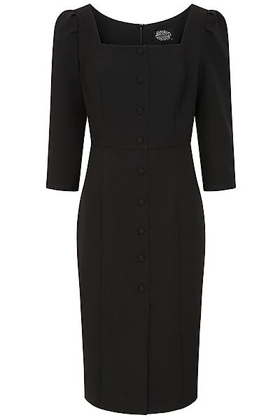 Hearts & Roses London Bleistiftkleid Mariana Wiggle Schwarz Rockabella Vint günstig online kaufen