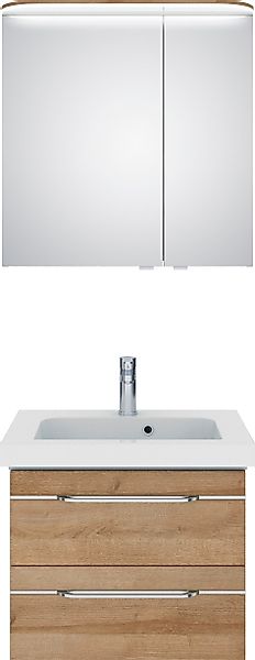 Saphir Badmöbel-Set "Balto Sprint 2-teilig, Mineralmarmor-Waschtisch mit LE günstig online kaufen