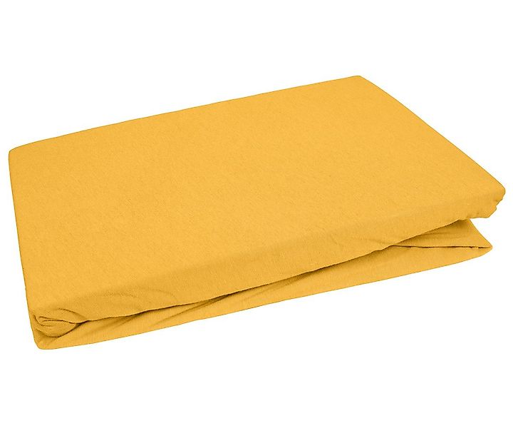 BETTWAESCHE-MIT-STIL Spannbettlaken Jersey Spannbettlaken, Matratzenhöhe 21 günstig online kaufen