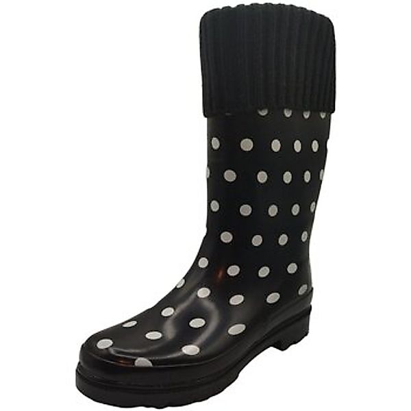 Beck Damen Gummistiefel Dots mit Warmfutter Gummistiefel (für warme Füße be günstig online kaufen