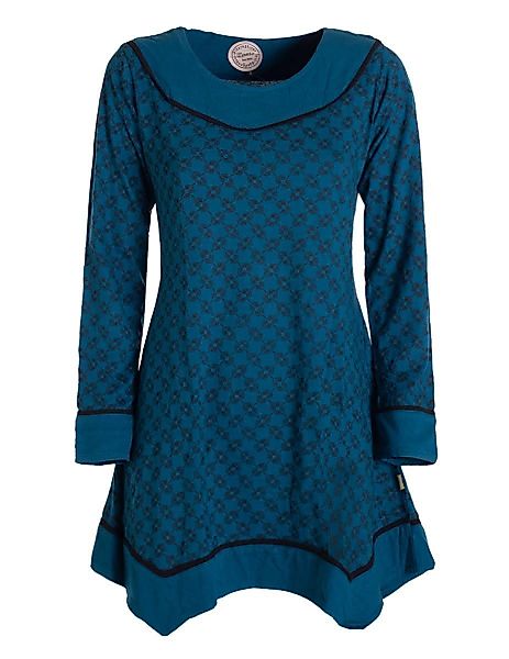 Vishes Tunikakleid Langarm Damen Tunika Shirt-Kleid günstig online kaufen