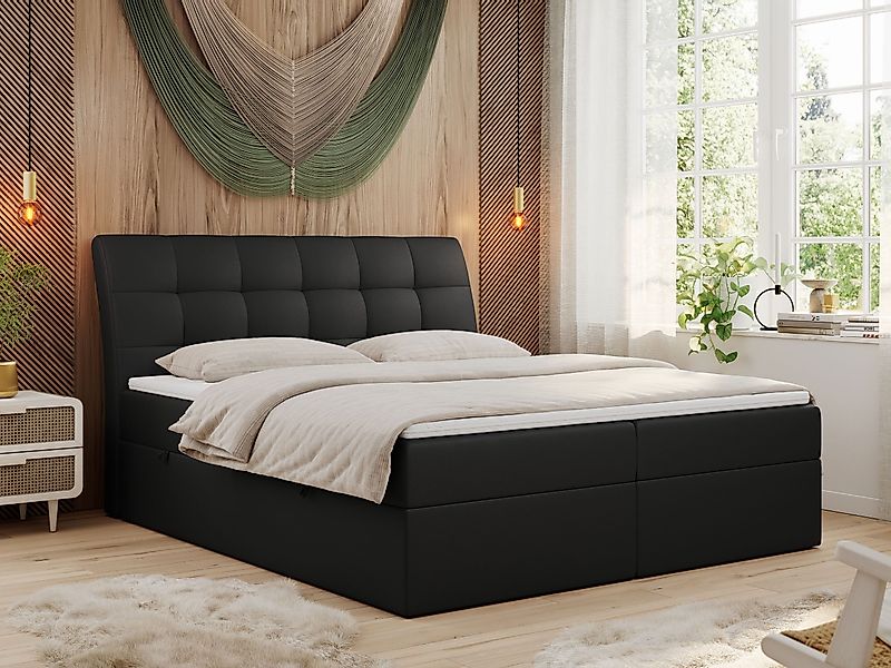 MKS MÖBEL Boxspringbett DIEGOS (Set, Topper günstig online kaufen