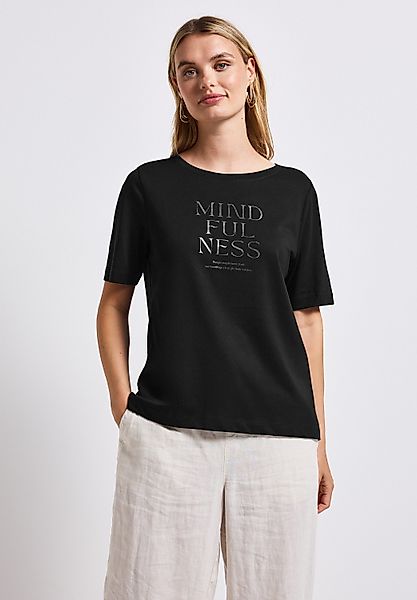 STREET ONE T-Shirt mit Schriftzug günstig online kaufen