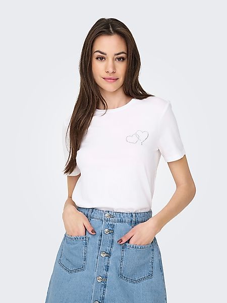 ONLY Kurzarmshirt ONLARIANA LIFE S/S O-NECK günstig online kaufen