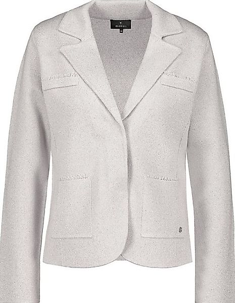 Monari Kurzblazer Glitzernder Strickblazer moon günstig online kaufen