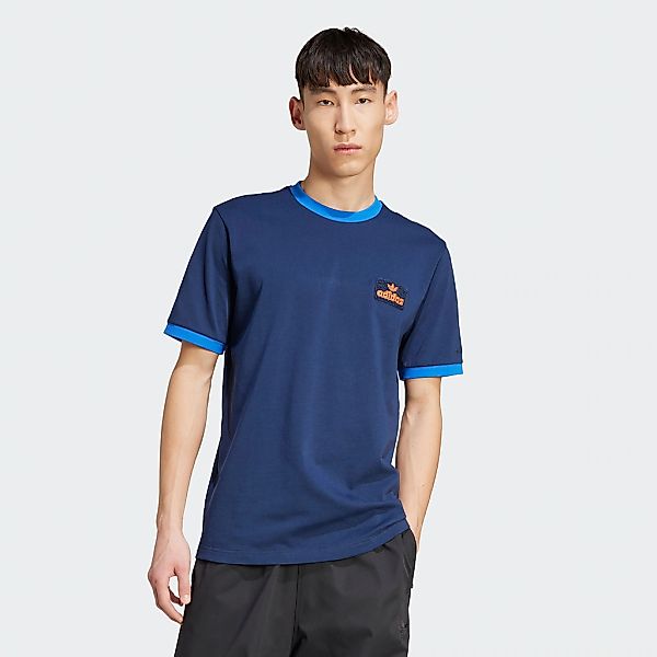adidas Originals T-Shirt "CONTRAST TEE" mit Kontrastkragen und Bündchen, fü günstig online kaufen