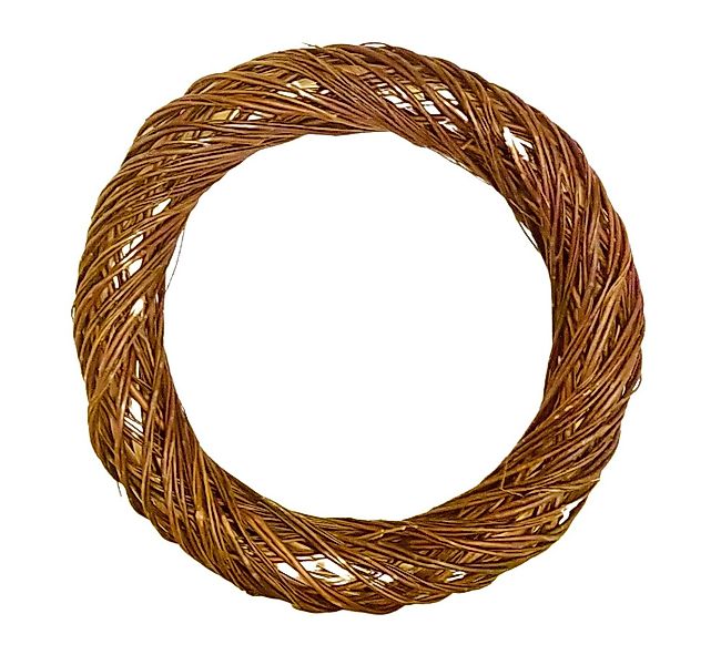 Dekoleidenschaft Dekokranz aus Reisig, Ø 47 cm, braun, großer Reisigkranz, günstig online kaufen