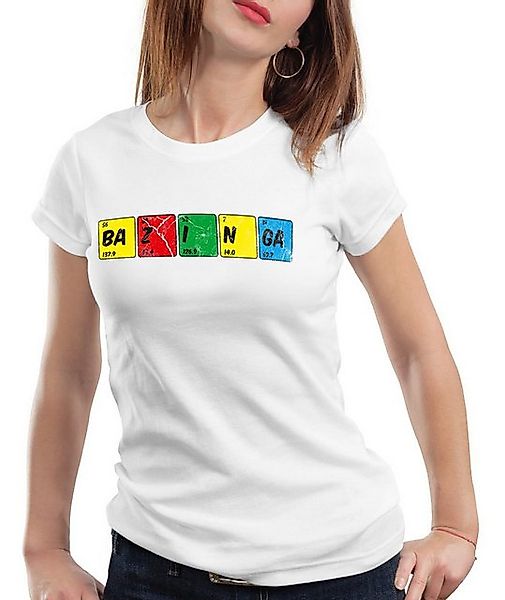 style3 T-Shirt Sheldon Periodensystem chemie theory cooper bazinga big bang günstig online kaufen