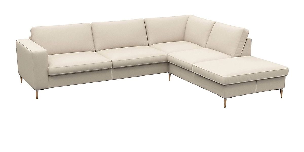 FLEXLUX Ecksofa "Fiore, Sitzaufbau mit hochwertigem Kaltschaum für mehr Sit günstig online kaufen