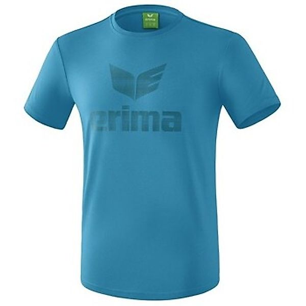 Erima T-Shirt Essential - Baumwollmix - hellblau/dunkelblau Herren günstig online kaufen