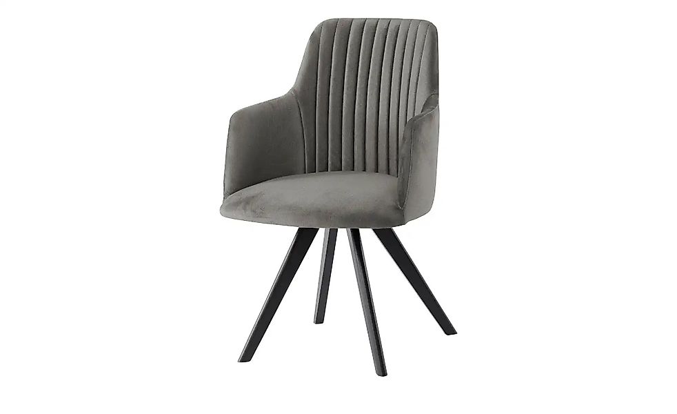 Woodford Polsterstuhl  Eloy ¦ grau ¦ Maße (cm): B: 59 H: 87 T: 59.0 Stühle günstig online kaufen