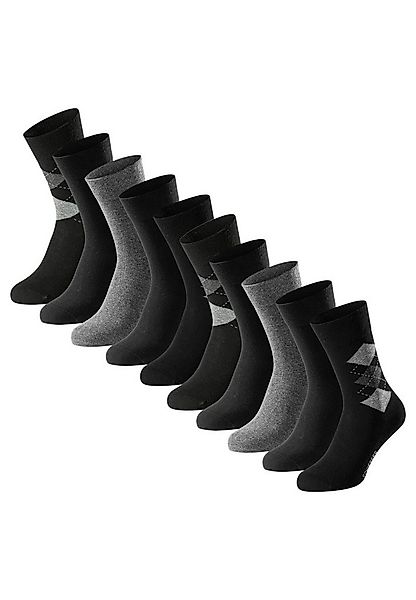Schiesser Langsocken 10er Pack Bluebird (Spar-Set, 10-Paar) Socken - Baumwo günstig online kaufen