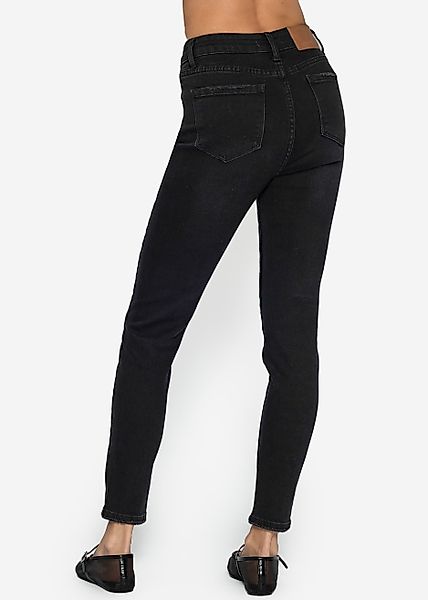 SASSYCLASSY 5-Pocket-Jeans High Waist Skinny Jeans günstig online kaufen