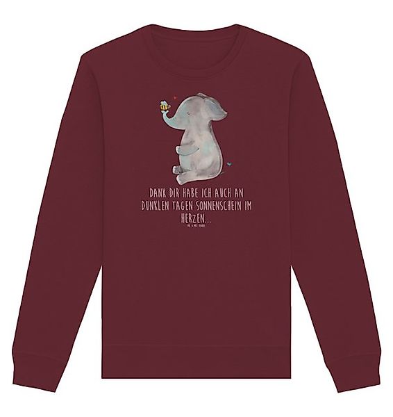 Mr. & Mrs. Panda Longpullover Elefant Biene Größe L - Burgundy - Geschenk, günstig online kaufen
