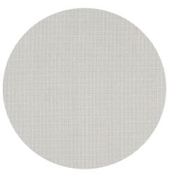 the carpet Teppich "Mistra round" rund 1 mm Höhe moderner robuster In und O günstig online kaufen
