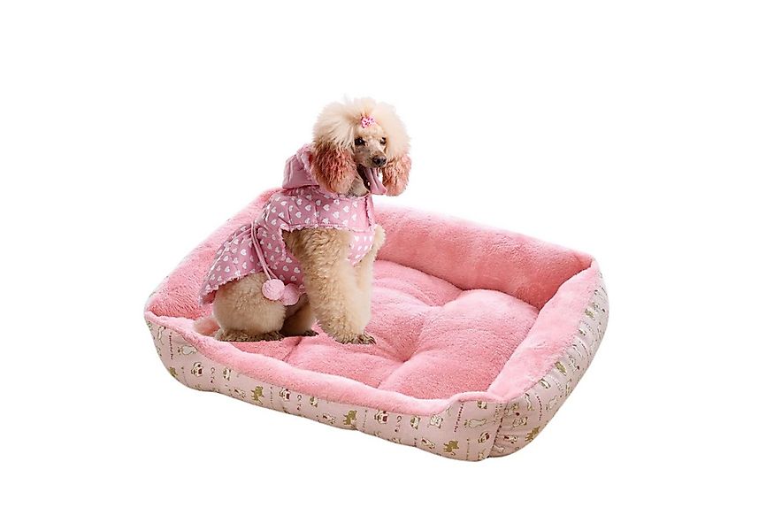 HS.SUPPLY Tierbett Hundebett, weich & bequem - waschbar, kuschelig weich, v günstig online kaufen