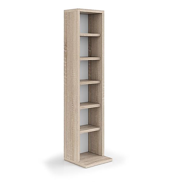Vicco CD-Regal, Sonoma, 21 x 91.8 günstig online kaufen