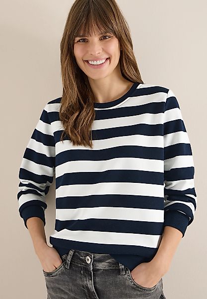 Cecil Sweatshirt, im Streifen-Look günstig online kaufen