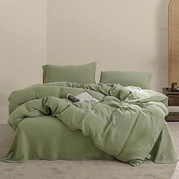 KEAYOO Bettwäsche SBD Double Gauze, Baumwolle, günstig online kaufen