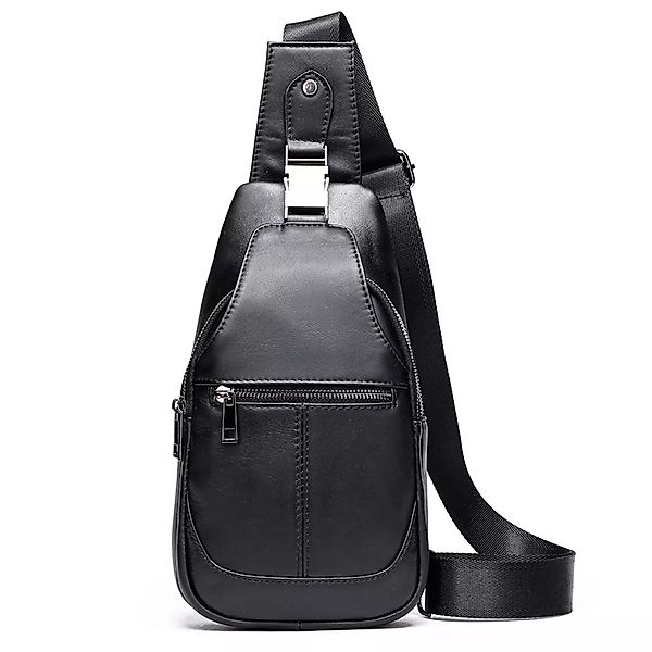 YUBRO-STUDIO Messenger Bag Herren Leder Sling günstig online kaufen