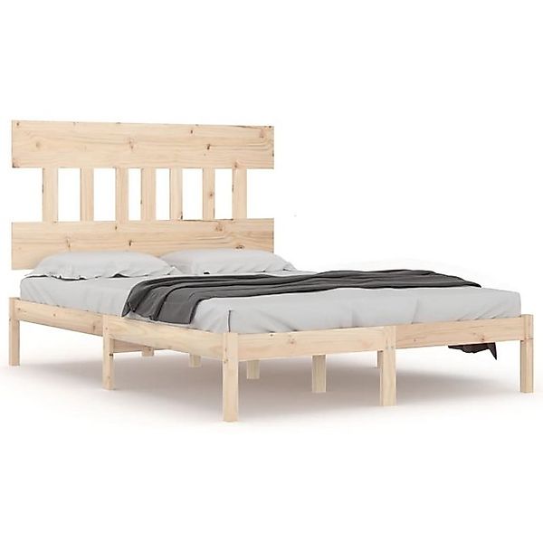 vidaXL Bettgestell, Massivholzbett 120x200 cm günstig online kaufen