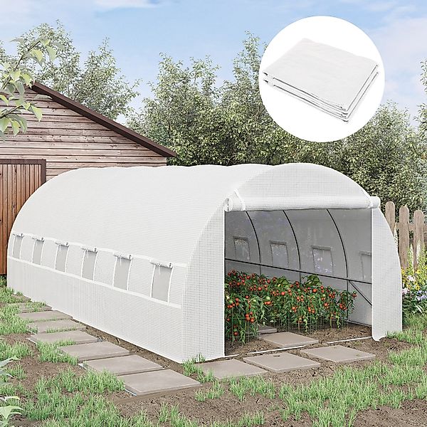 Yorbay Foliengewächshaus Folie für Foliengewächshaus Gewächshausfolie günstig online kaufen
