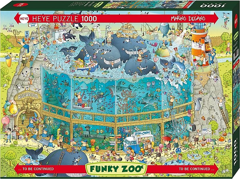 HEYE Puzzle Ocean Habitat, 1000 Puzzleteile, Made in Germany günstig online kaufen