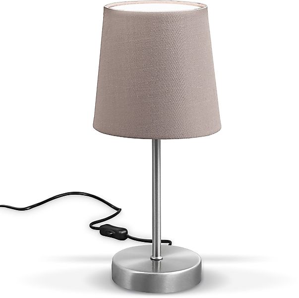 B.K.Licht Tischleuchte, ohne Leuchtmittel, LED Nachttischlampe günstig online kaufen