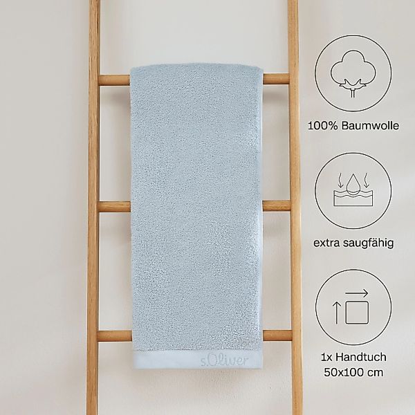 s.Oliver Handtuch "s.Oliver, Premium Qualität, 600 gr/m², auch als Sets erh günstig online kaufen