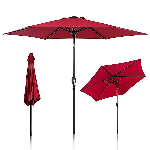 Clanmacy Sonnenschirm Ø 270 cm Strand günstig online kaufen
